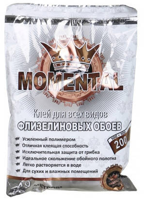 

Клей обойный Momental для всех видов флизелиновых обоев