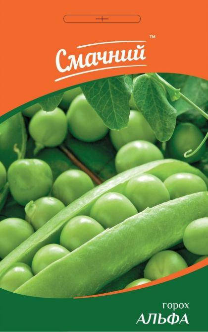 

ТМ Cмачний. Семена горох Альфа 10г