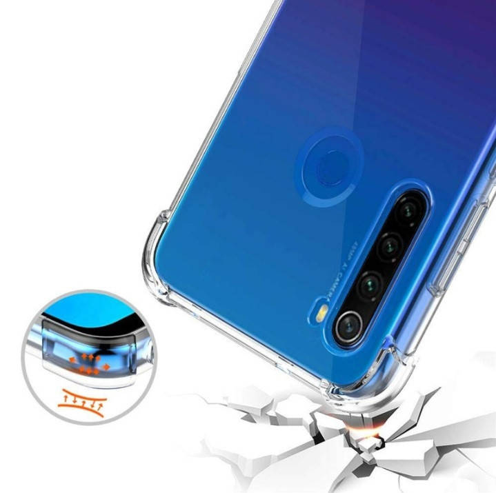 

Противоударный прозрачный чехол для Xiaomi Redmi Note 8