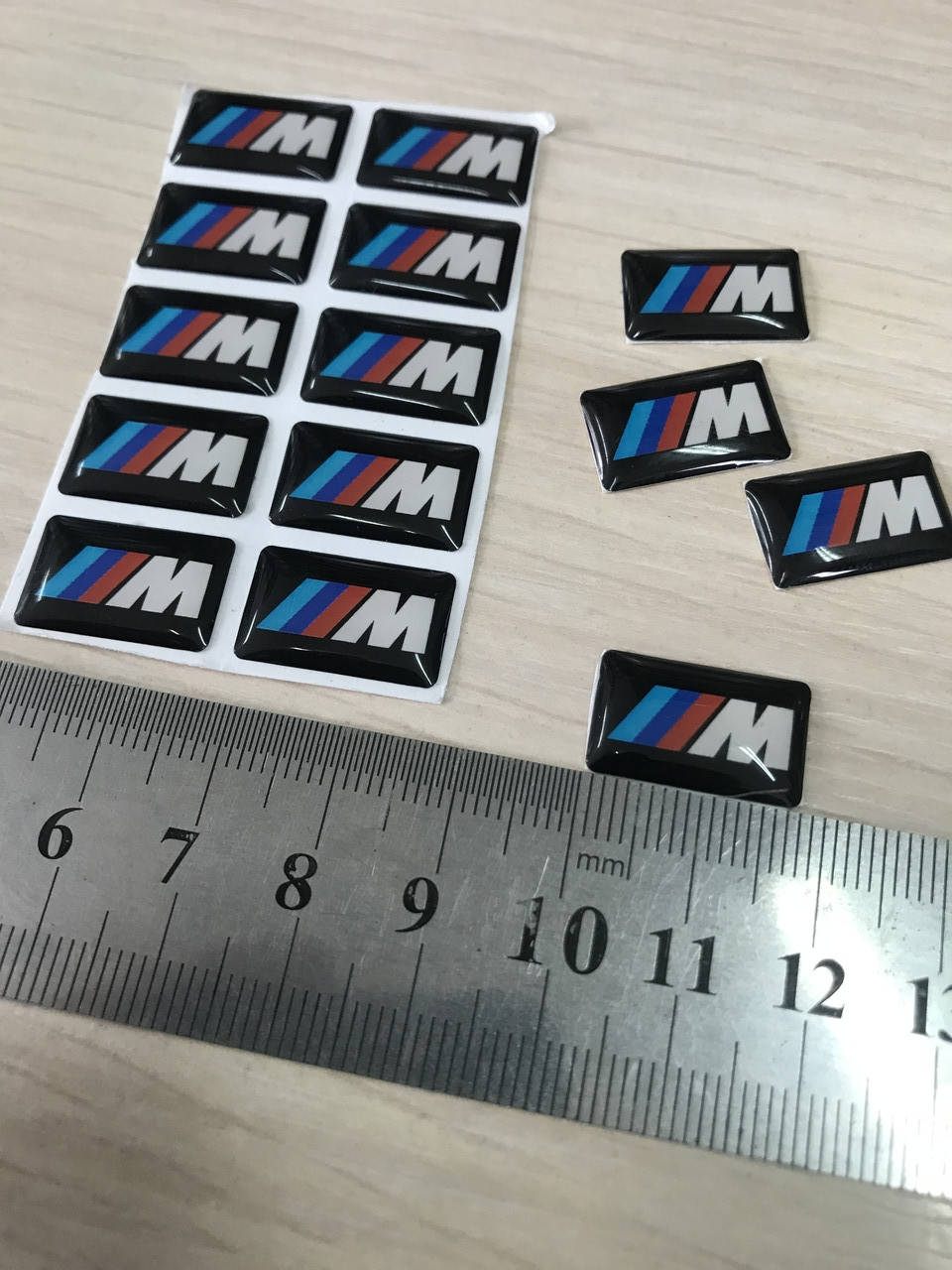 

Наклейка на диски BMW M-series 18x11 мм.