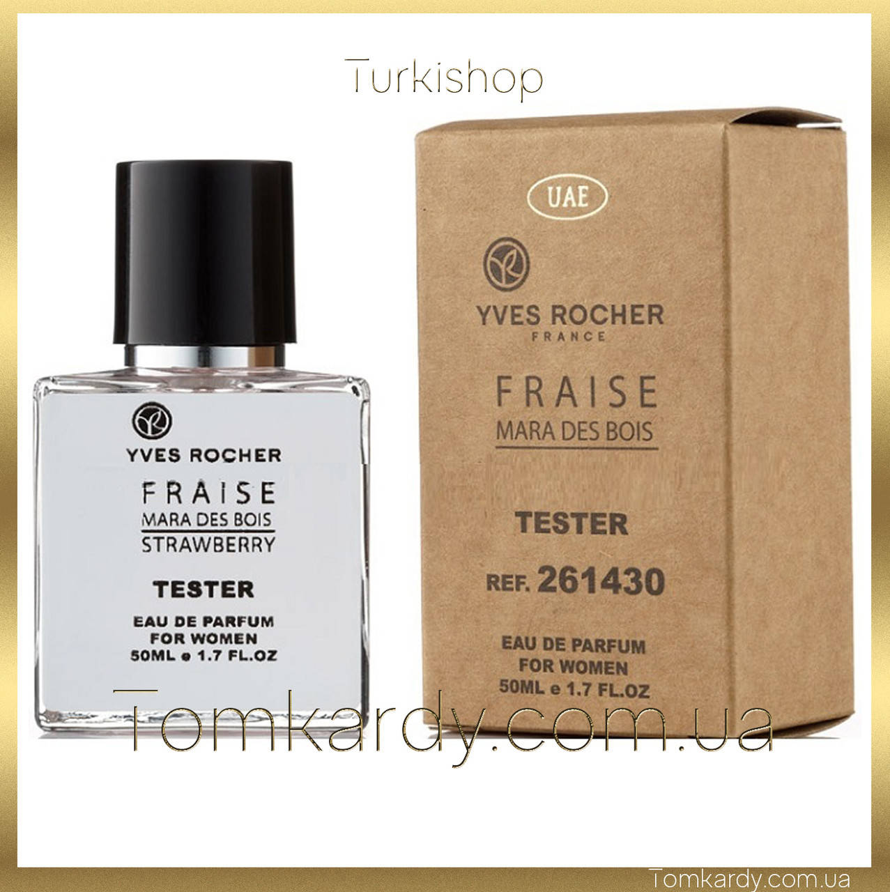 

Женские духи Yves Rocher Fraise mara des bois Strawberry [Tester Концентрат] 50 ml. Ив Роше Фрейз Мара де Бойс