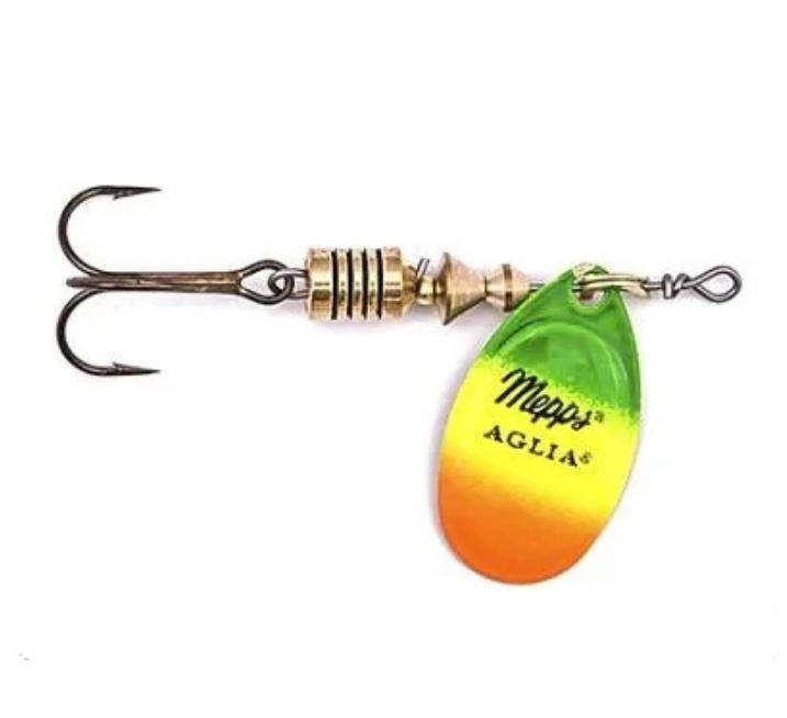 

Блешня Mepps Aglia №2 Fluo Tiger 4.5г