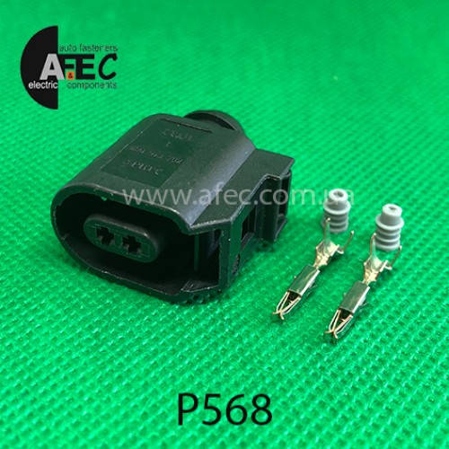 

Разьем 2-х контактный датчика ABS на Ауди, Фольксваген, Шкода