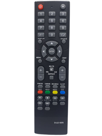 

Пульт DEX LE 1970 + подбор пульта по модели телевизора, Черный