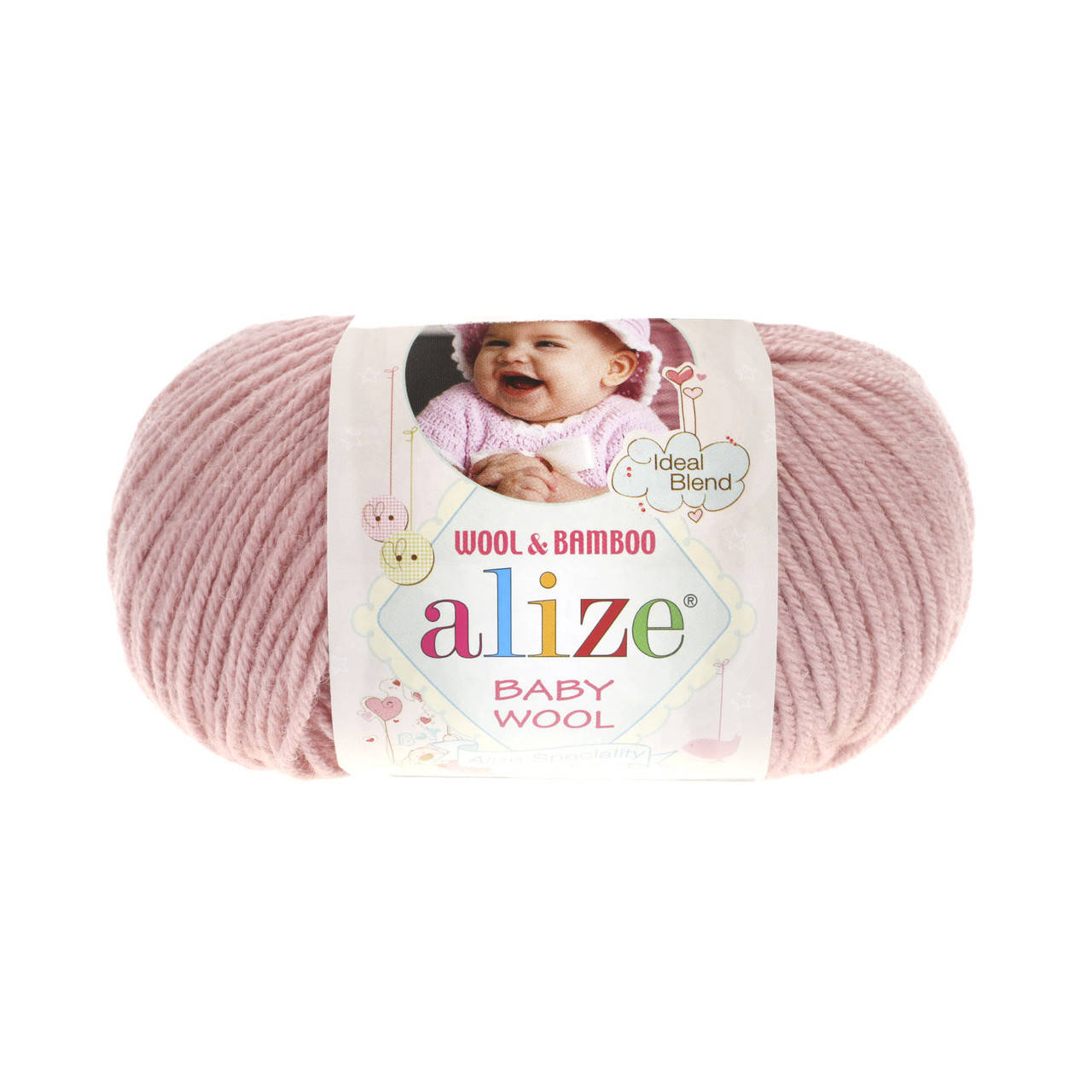 

Alize Baby Wool пудра №161