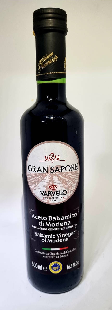 

Бальзамический уксус из Модены IGP D Gran Sapore ТМ Varvello, 500мл