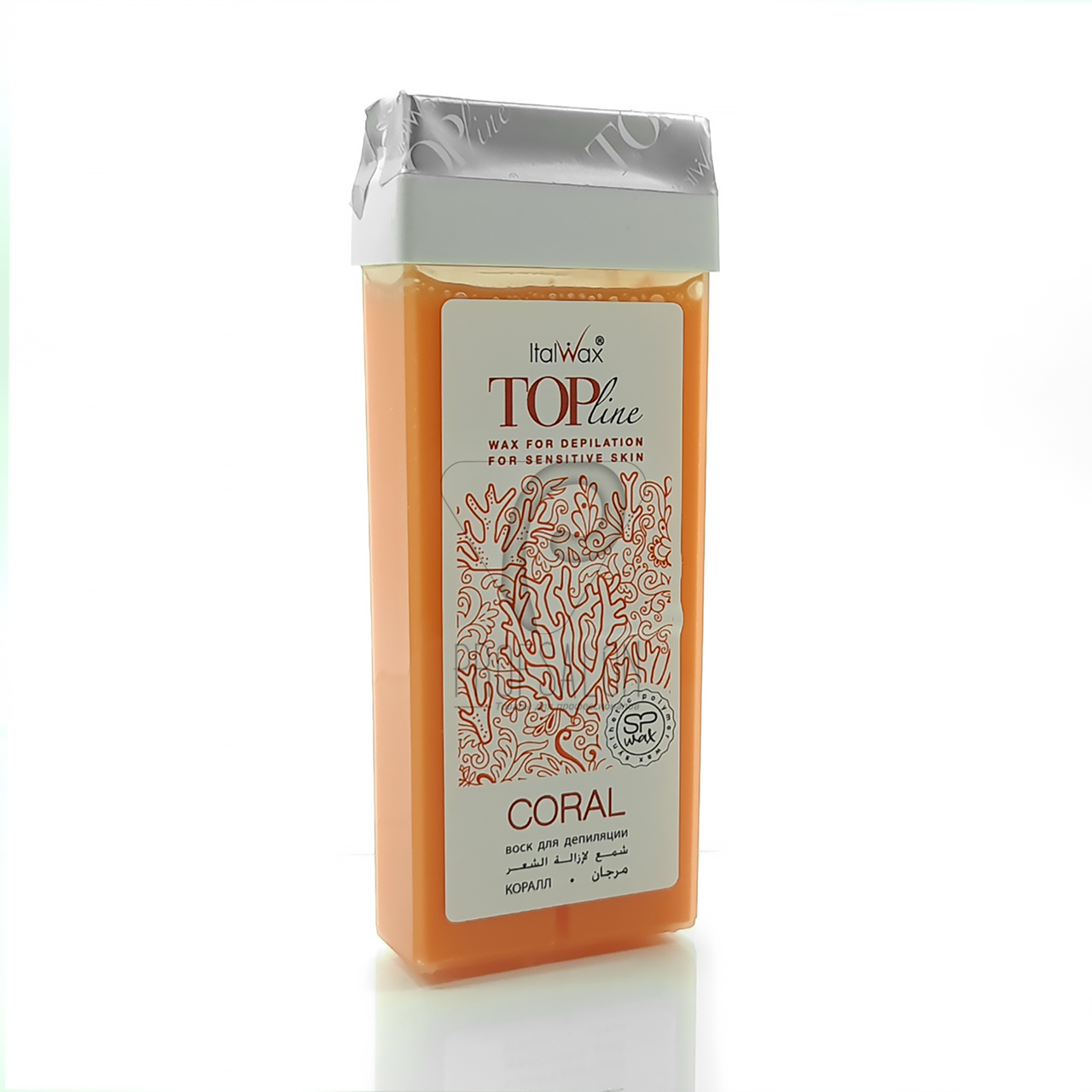 

Воск для депиляции в кассете с роликом ItalWax TOP LINE Корал (Coral) 100 мл