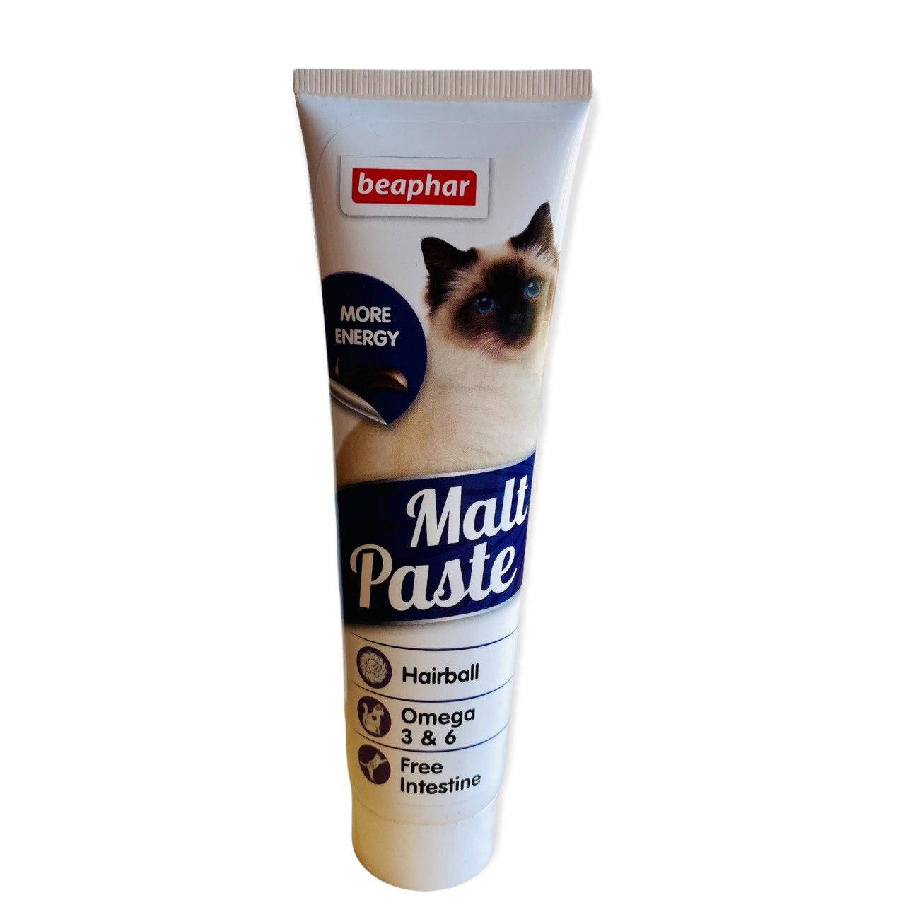 

Паста для выведения шерсти у кошек Beaphar Malt Paste 100г