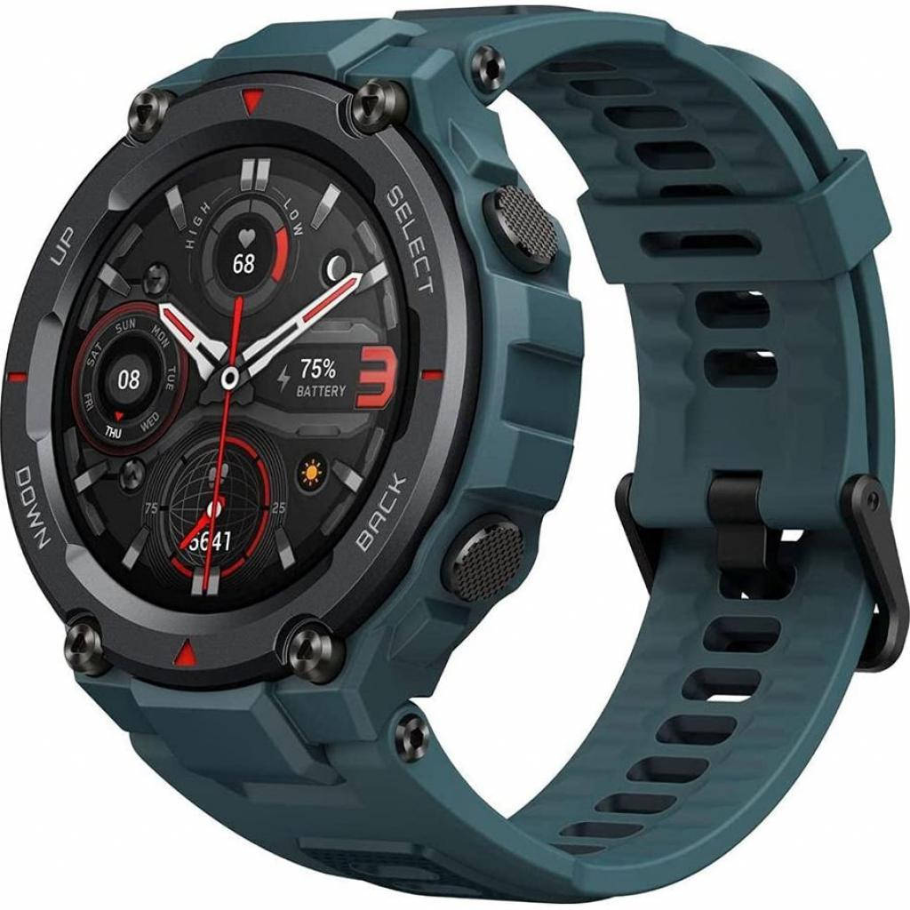 

Смарт-часы Amazfit T-Rex Pro Steel Blue
