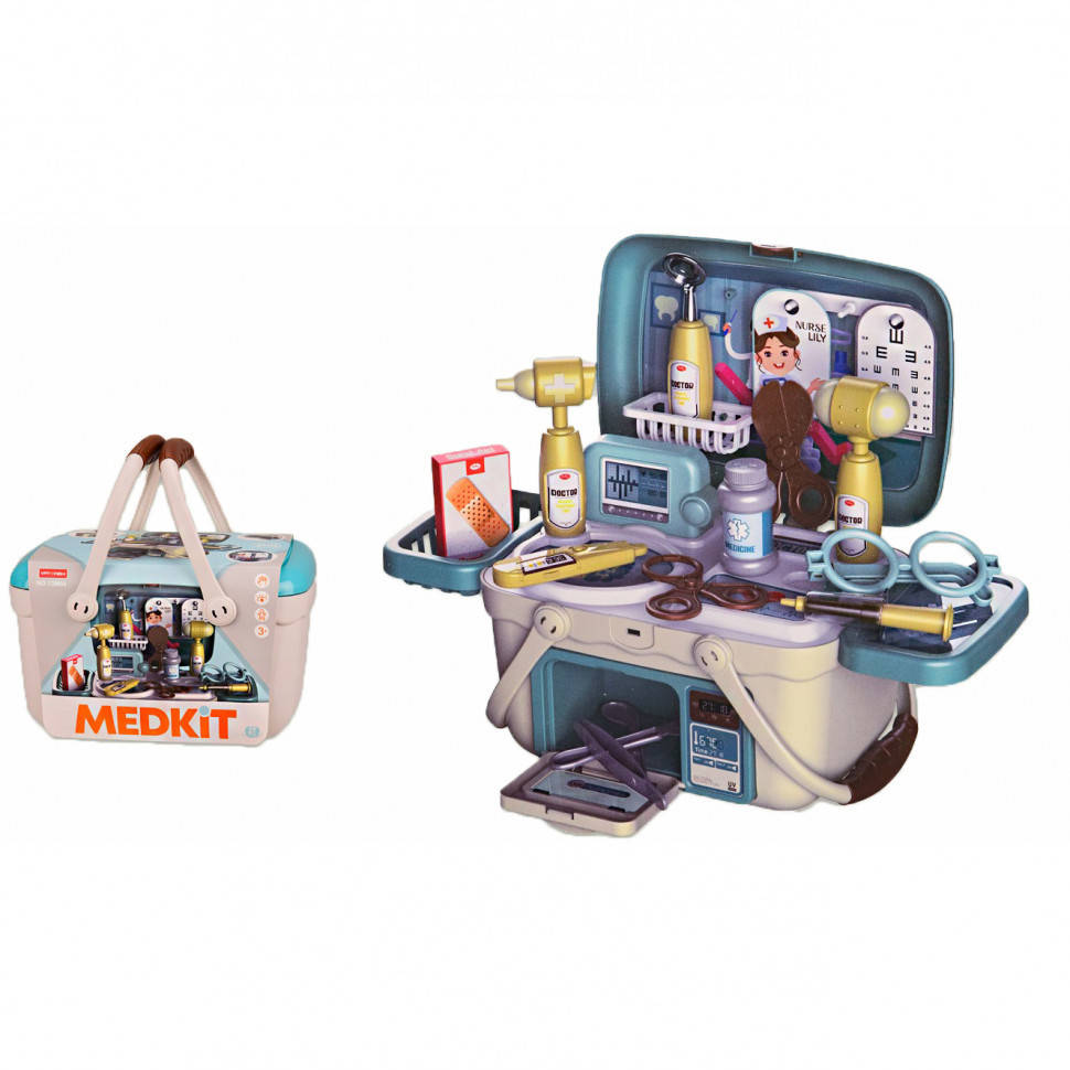 

Детский игровой набор VANYEX Доктор 13M08 1981207 в чемодане Дитячий ігровий набір "Лікар"13M08 (1981207) у