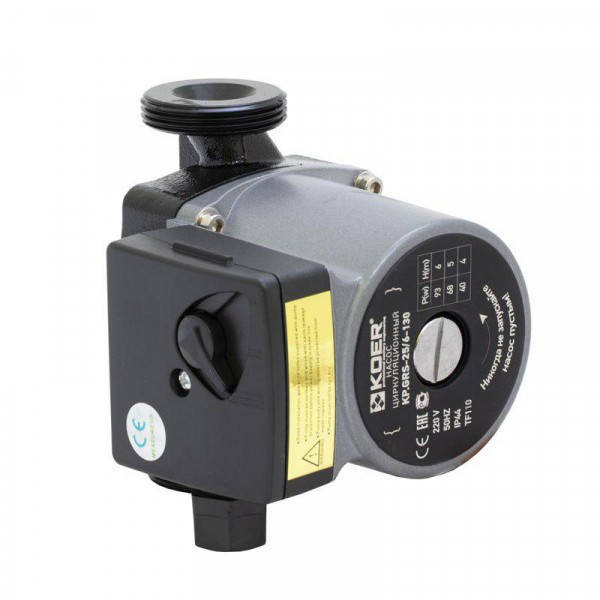 

Циркуляционный насос KOER GRS 25/8-180 (с гайками и кабелем)(пр-во Чехия)