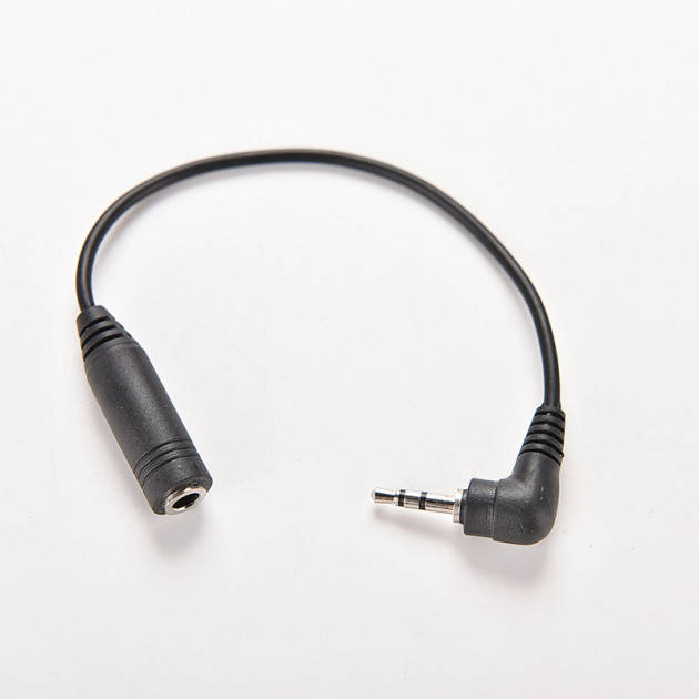 

Кабель переходник Alitek Stereo 2.5 мм jack M 3 pin на 3.5 мм jack F 3 pin
