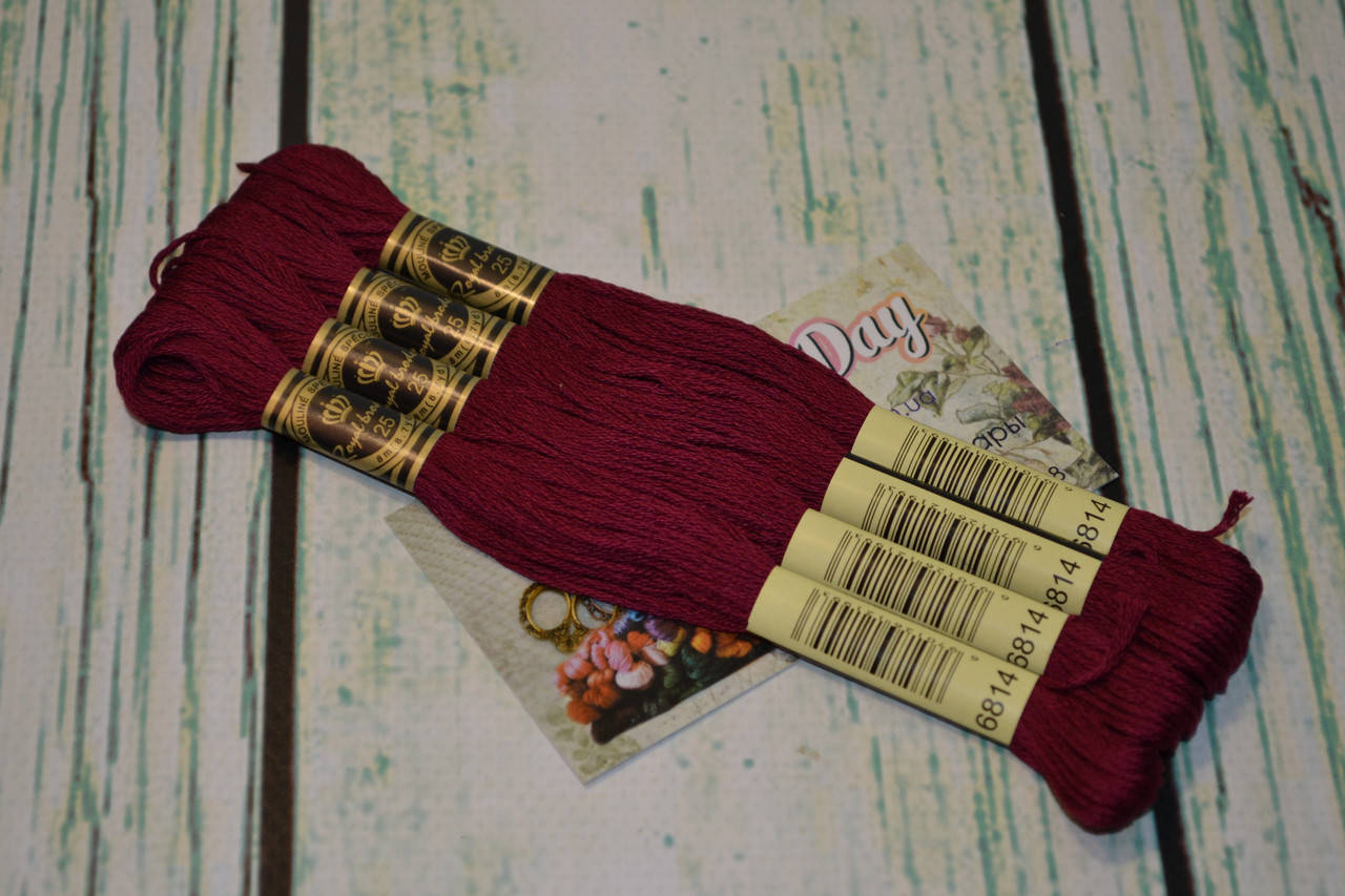 

Мулине Royal Broderie, цвет №814