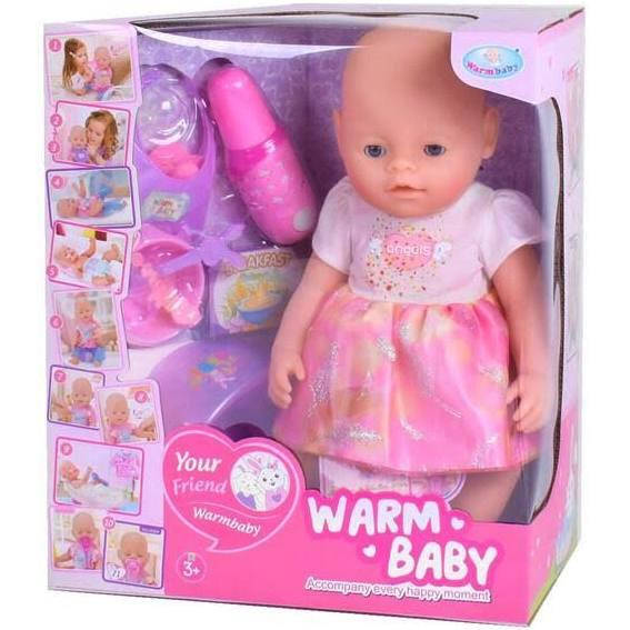 

*Пупс "Baby" с магнитной соской (Warm baby) арт. 058 A-033