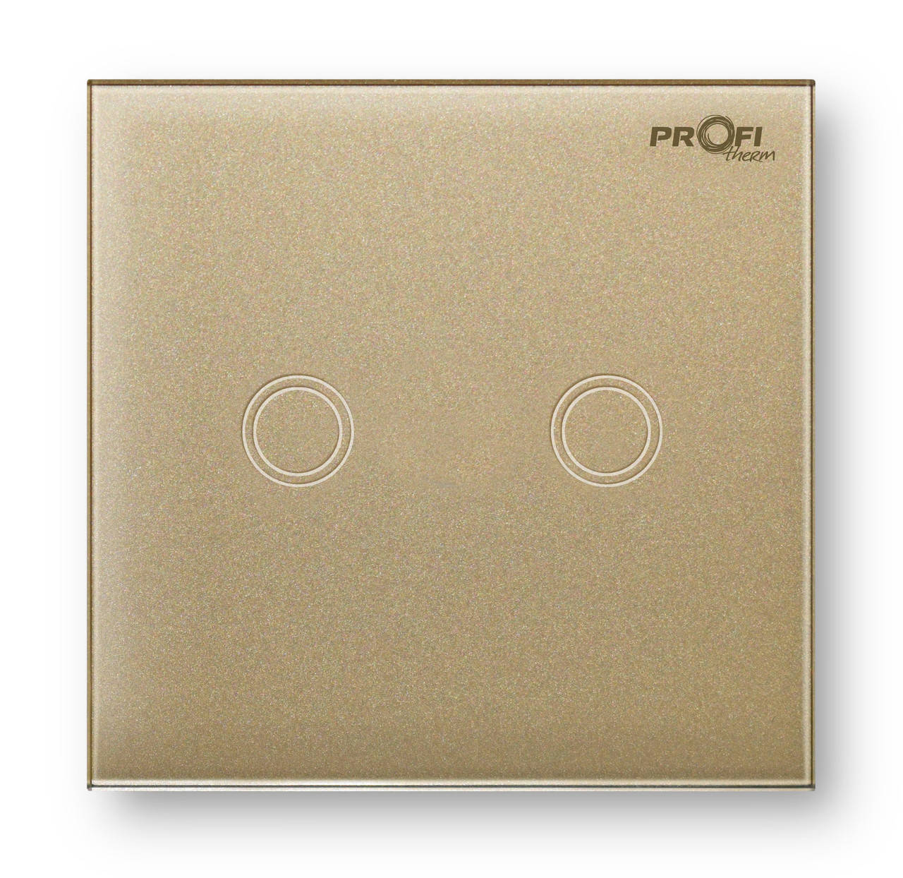 

Выключатель сенсорный Profi therm 2TP Золотой