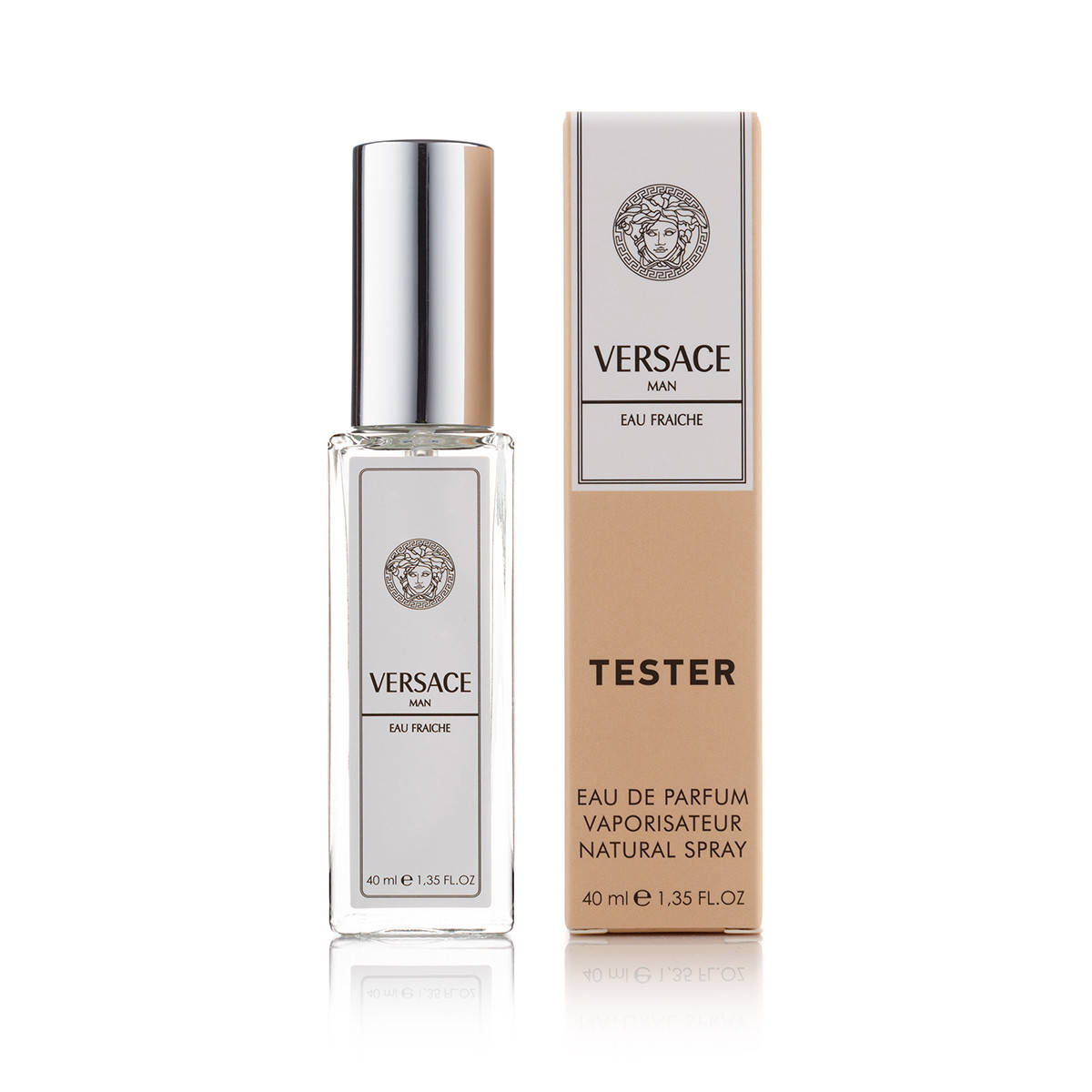 

Мини парфюм тестер мужской 40 мл Versace Man Eau Fraiche (76)
