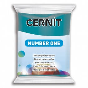 

Глина полимерная "NUMBER ONE", ЛАЗУРНЫЙ, 56 гр, Cernit