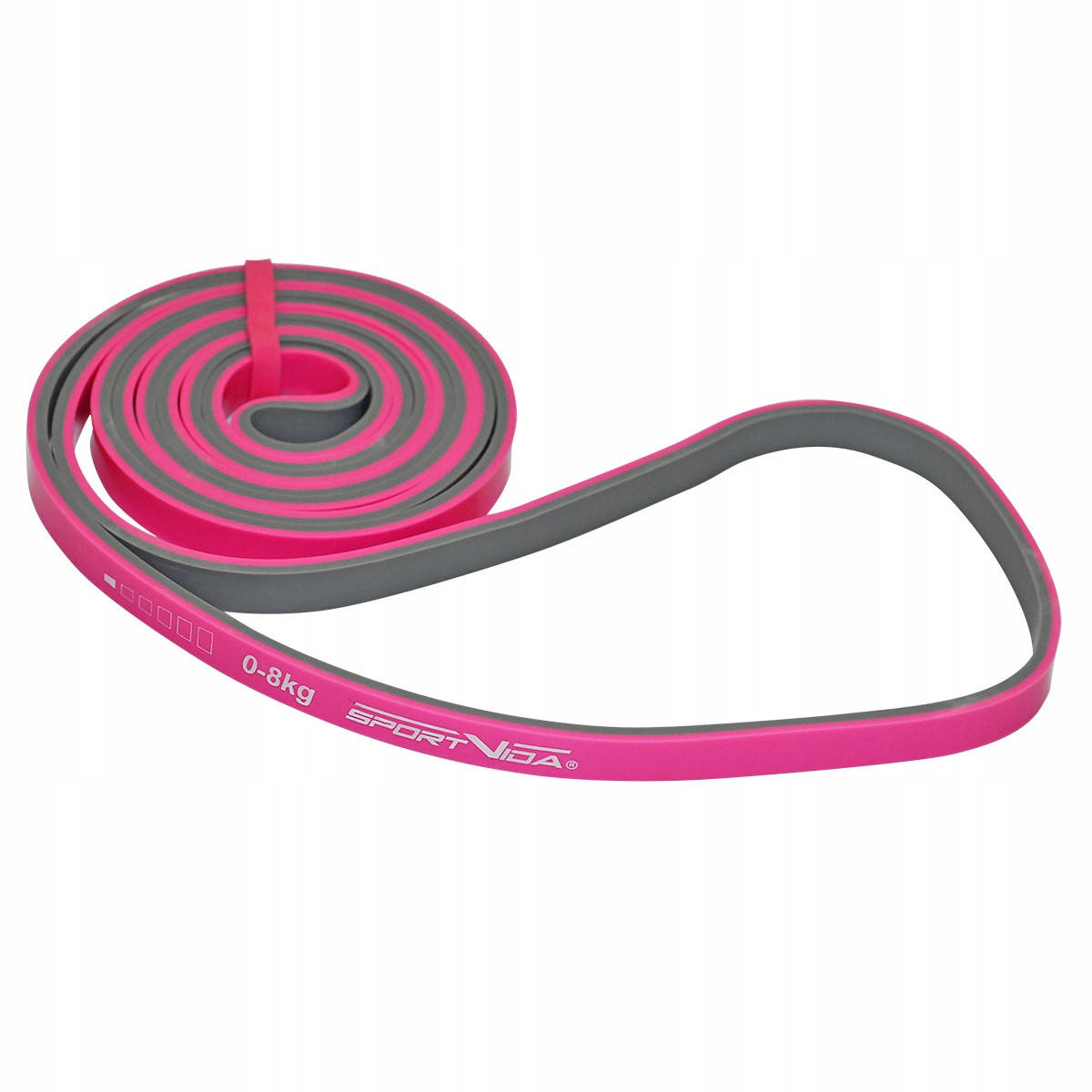 

Эспандер-петля (резина для фитнеса и спорта) SportVida Power Band 10 мм 0-8 кг SV-HK0207 для дома и спортзала