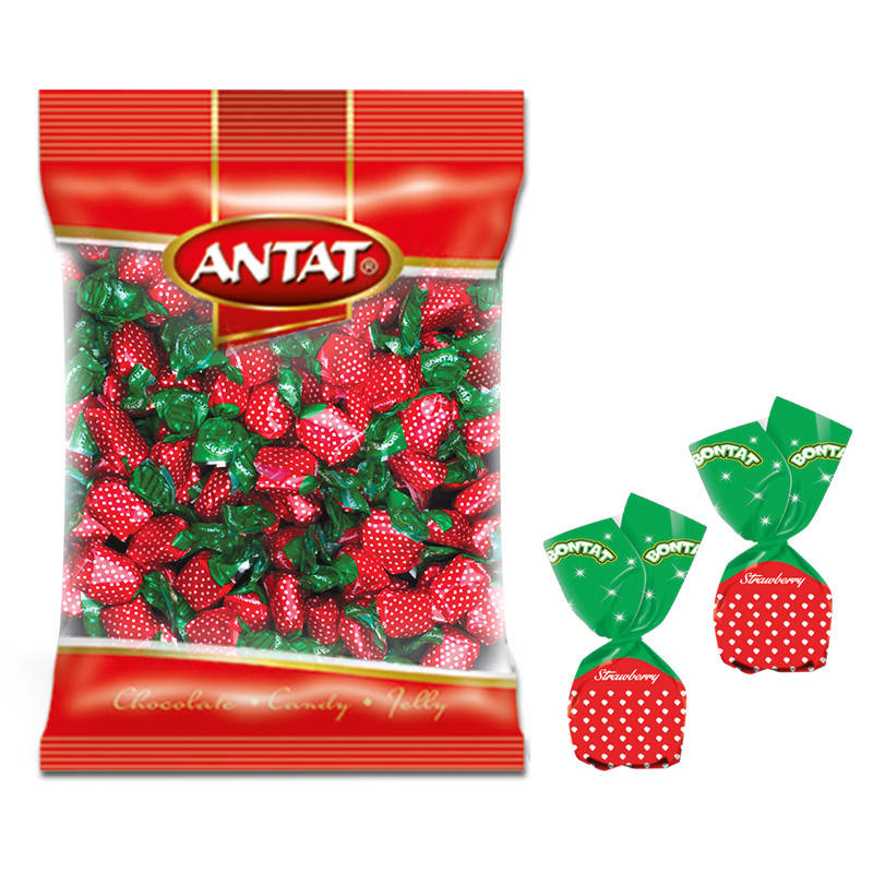 

ЛЕДЕНЦЫ «BONTAT» СО ВКУСОМ КЛУБНИКИ