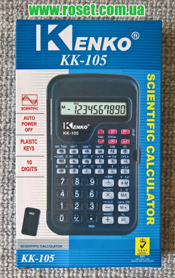 

Калькулятор Kenko KK-105 Инженерный