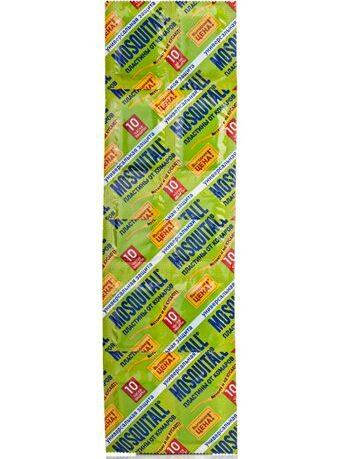 

Пластины от комаров Mosquitall универсальная защита, 10 шт