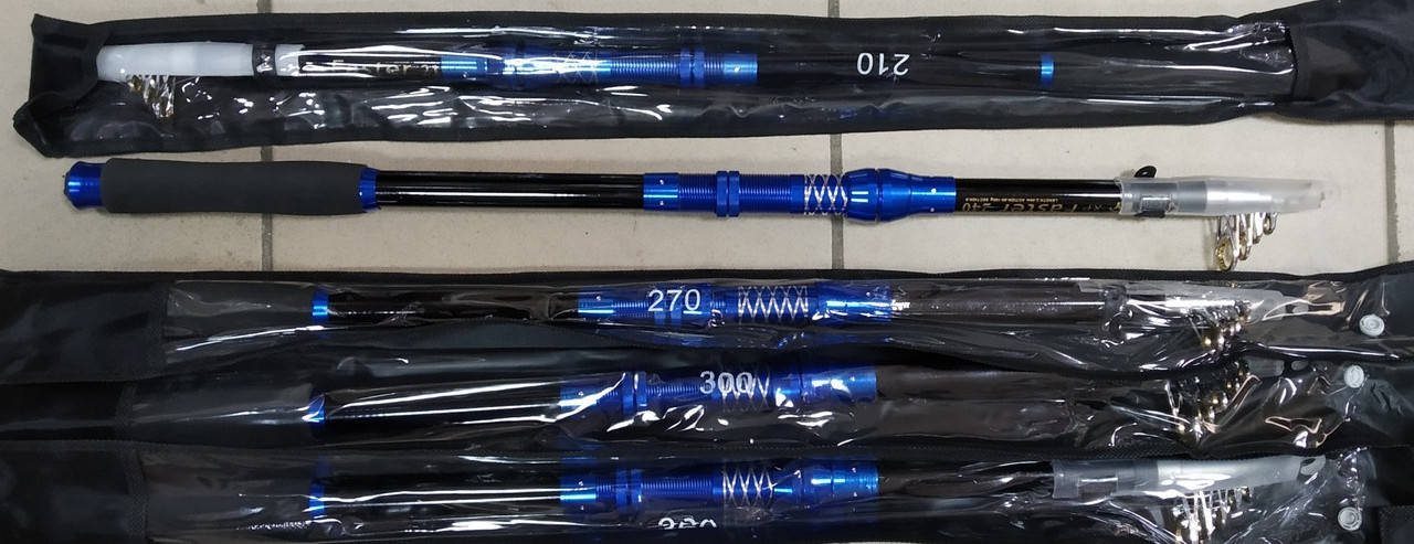 

Спиннинг телескоп xp Faster 2.1m 80-160g, Черный