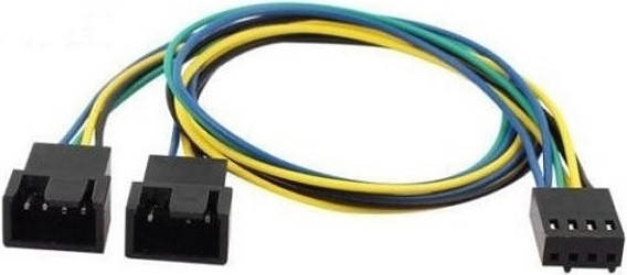 

Кабель разветвитель питания Cooling Baby 4-pin PWM to 2x4-pin PWM Power Y Splitter 0.35м (CBFA04-35)
