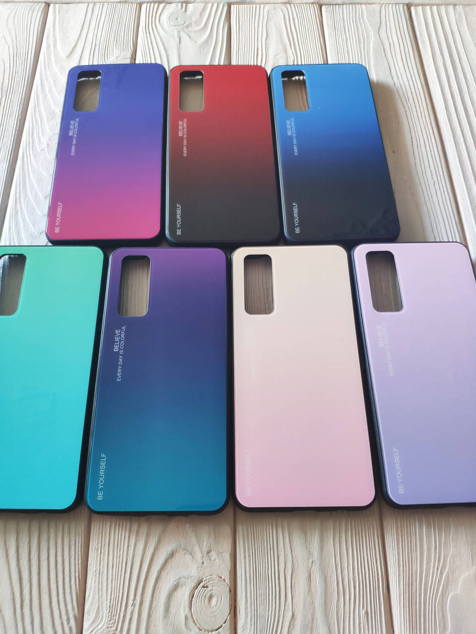 

Чехол Gradient для Huawei P Smart 2021 (разные цвета)