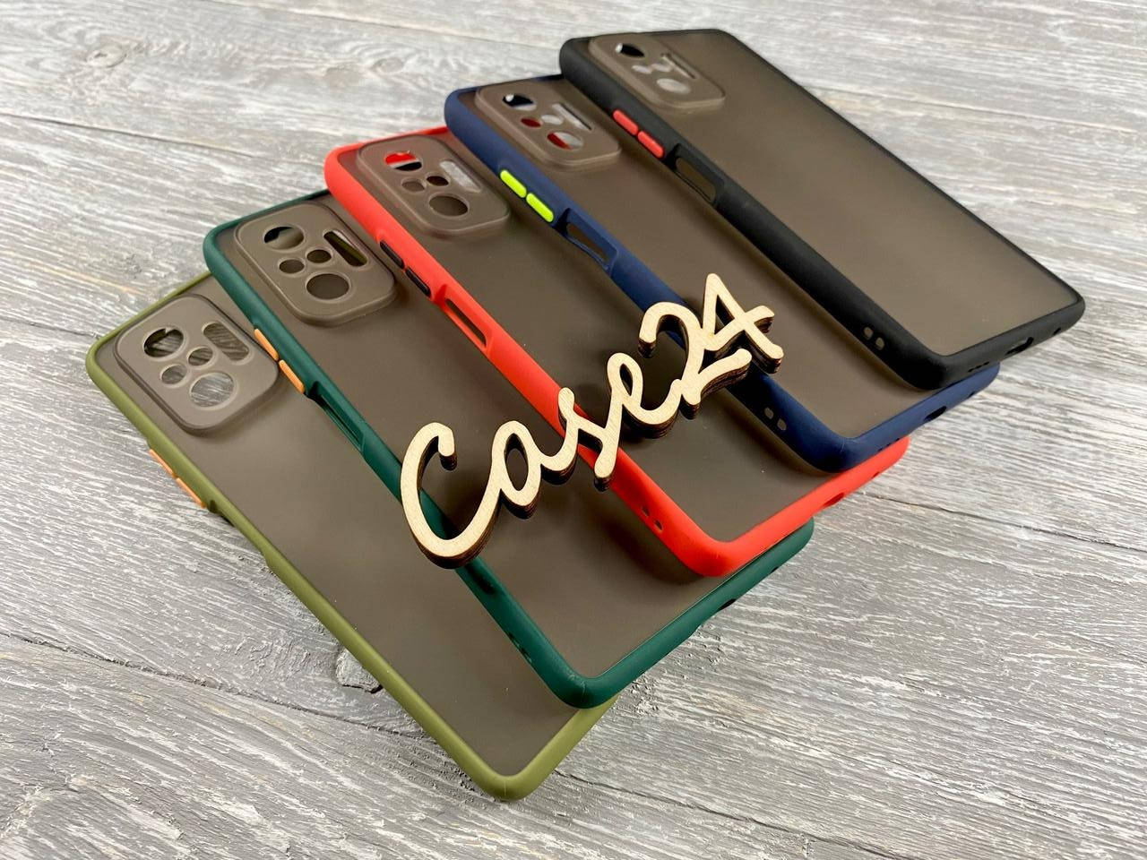 

TPU чехол накладка Matte Color Case (TPU) для Xiaomi Redmi Note 10 Pro (5 цветов), Разные цвета