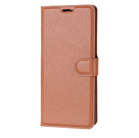 

Чехол книжка Lichee на Xiaomi Redmi Note 10 (9 цветов) коричневый