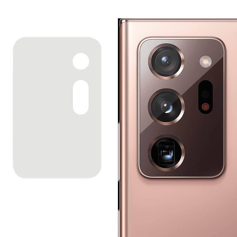 

Гибкое защитное стекло 0.18mm на камеру для Samsung Galaxy Note 20 Ultra, Прозрачный