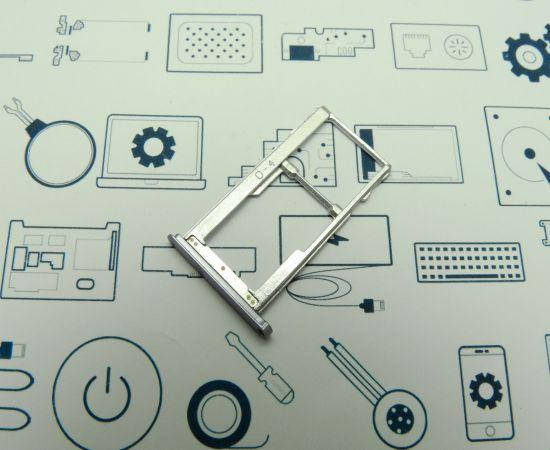 

Держатель сим карты Meizu M5s серый M612H Сервисный оригинал с разборки