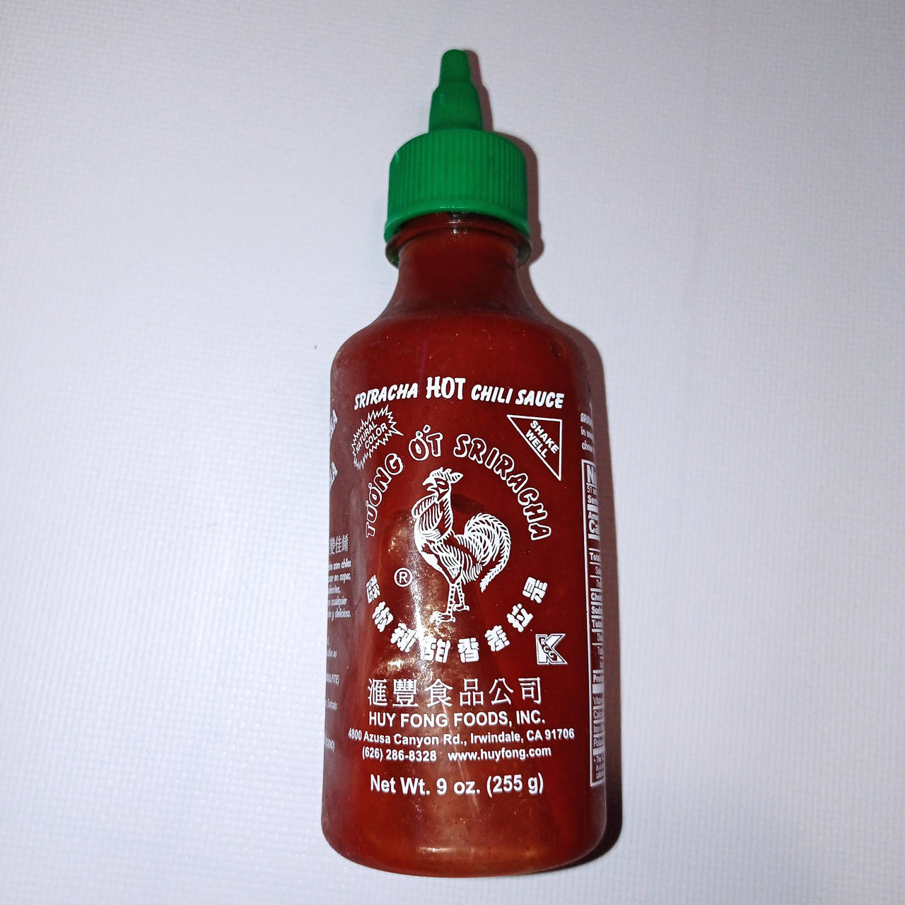 

Соус шрирача острый 0,255мл