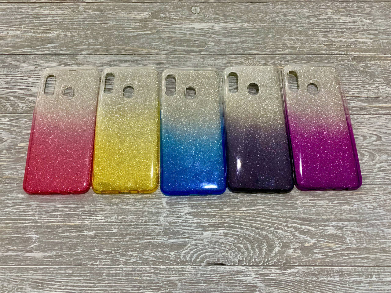 

TPU чехол Gradient для Samsung Galaxy A30 (5 цветов), Разные цвета