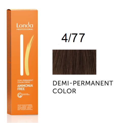 

Тонирующая крем-краска Londa Professional без аммиака 4/77 Средне-коричневый интенсивно-коричневый 60 мл.