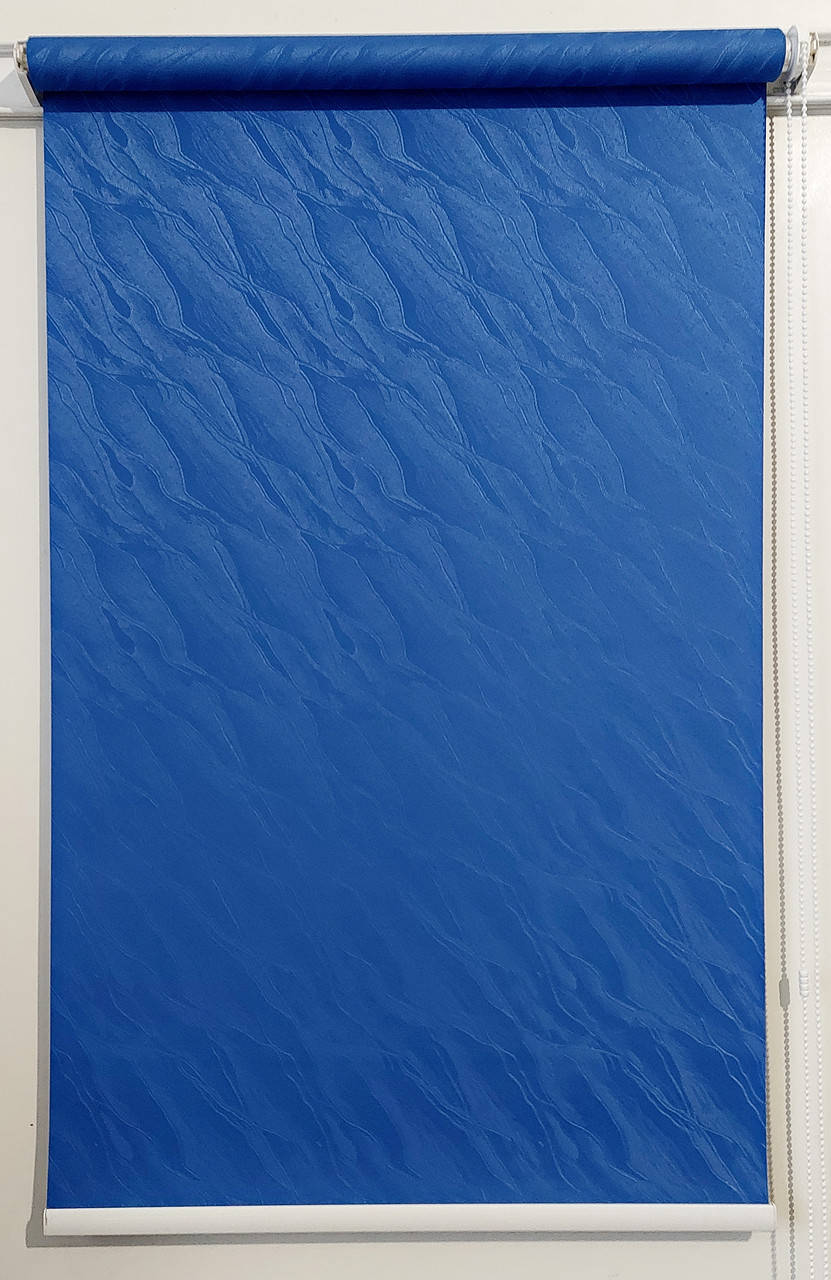 

Рулонная штора 425*1500 Вода Синий