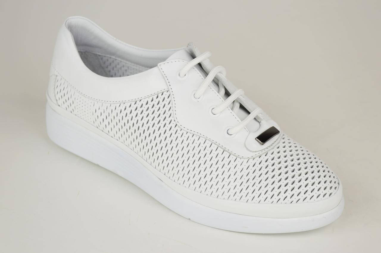 

Туфли летние Evromoda 128702 36 Белые кожа, Белый