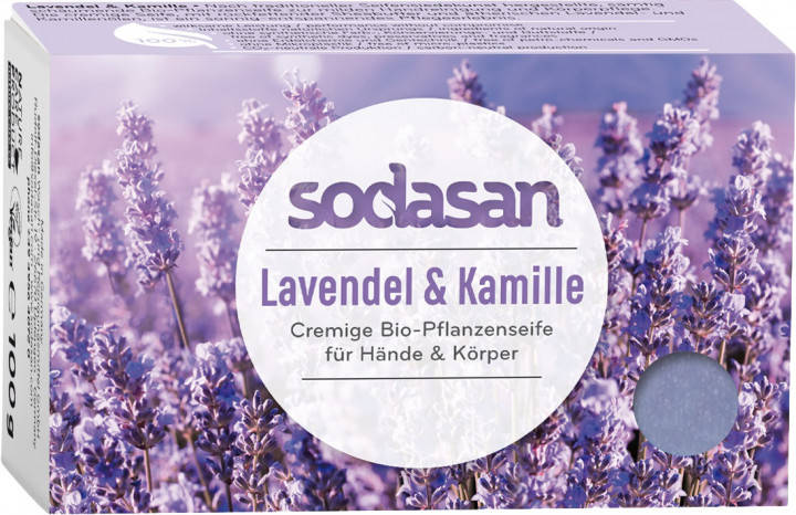 

Органическое мыло-крем SODASAN с маслами Ши и Лаванды, 100 г