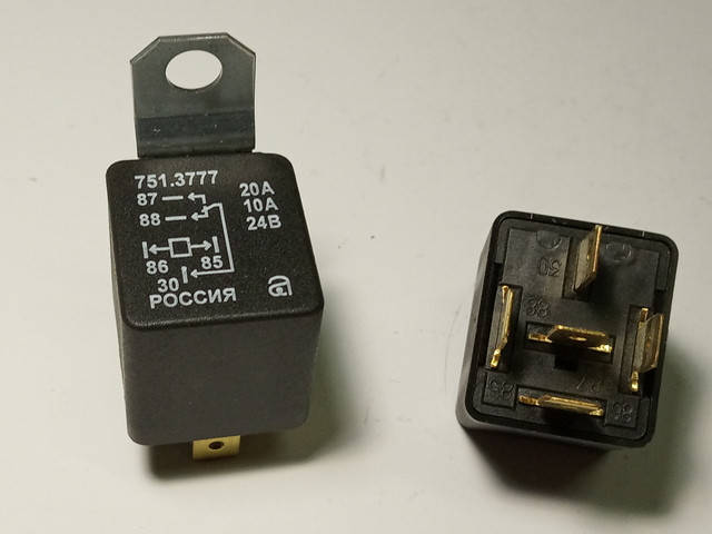 

Реле стартера 5-ти конт. 24В (Авар) 751.3747