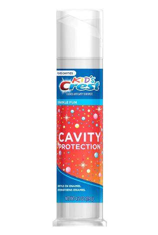 

Детская зубная паста с помпой Crest Cavity Toothpaste Pump Sparkle Fun 119гр