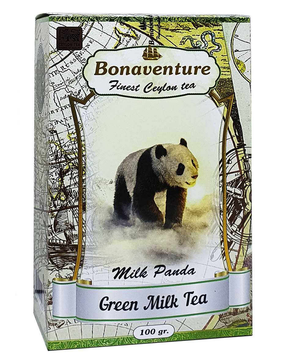 

Чай зелений з ароматом молока Bonaventure Milk Panda 100 г (52765)