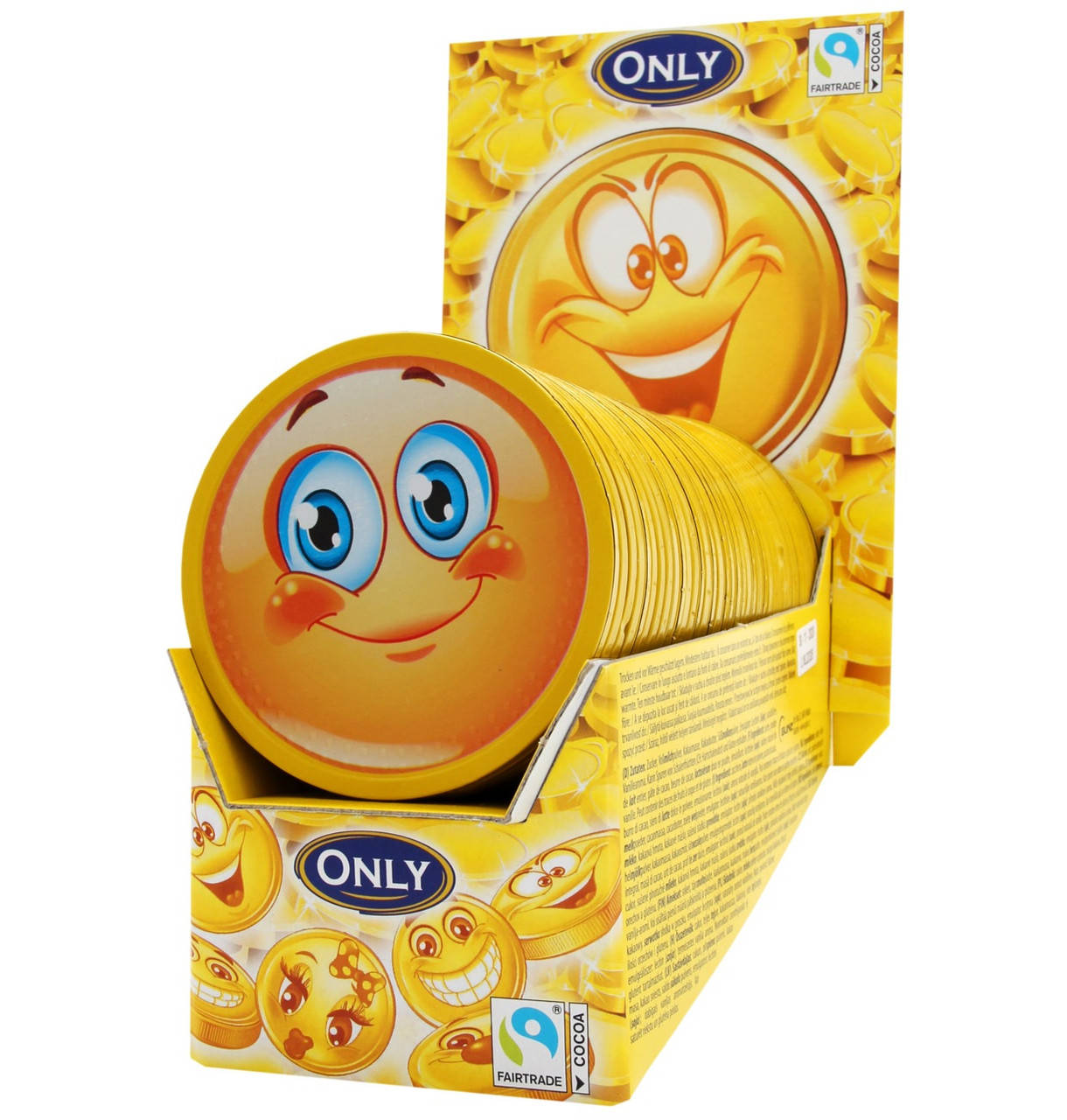

Шоколад Молочный Only Гигантский Смайл 21,5 г Австрия