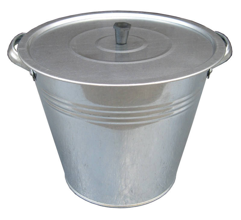 

Бак оцинкованный (выварка) 15 литров с крышкой и решеткой "Метид" + Видео