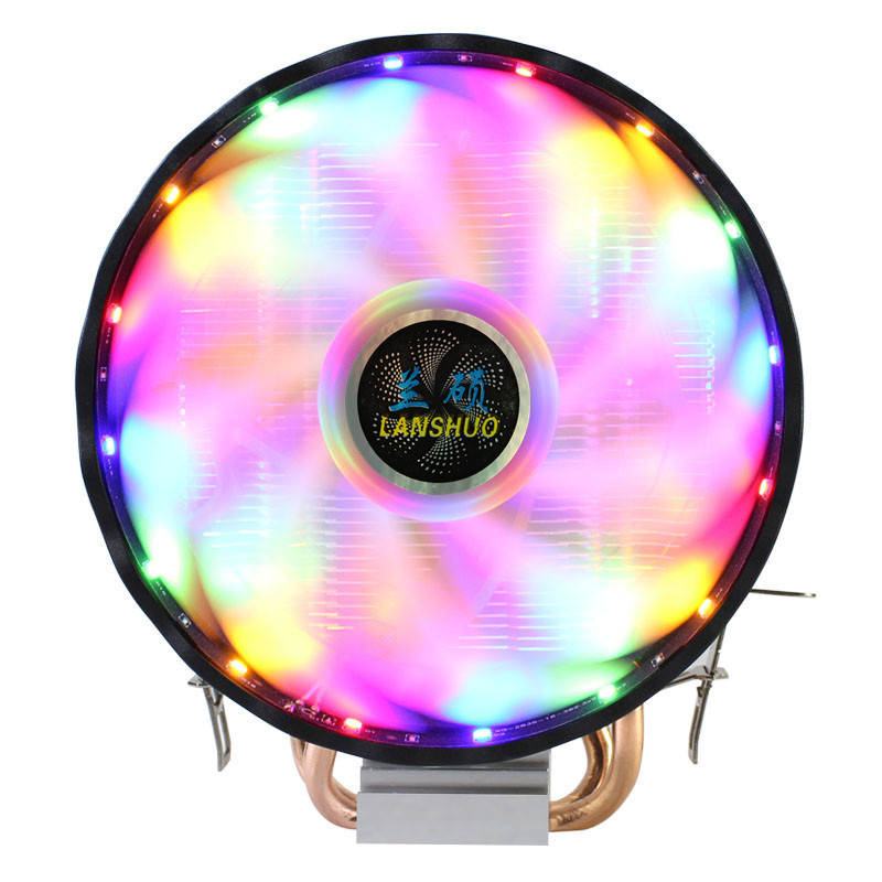 

Кулер для процессора AMD/Intel TRY Tower 135W FAN120мм LED 4pin PWM 4 тепловые трубки новый