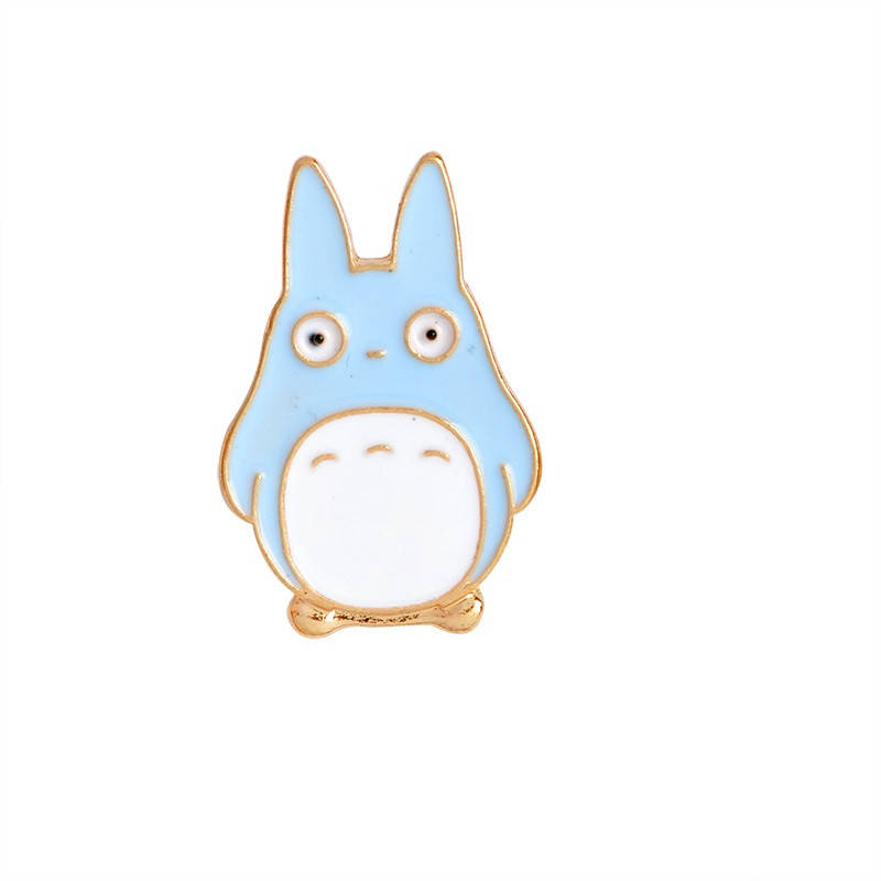 

"Тю Тоторо (Мой сосед Тоторо / My neighbor Totoro)" значок (пин) металлический