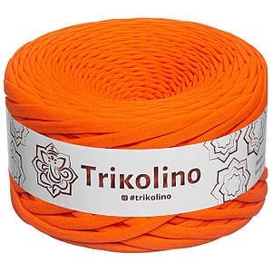 

Пряжа трикотажная 7-9 мм "Trikolino", цвет Тыквенный мусс, Оранжевый