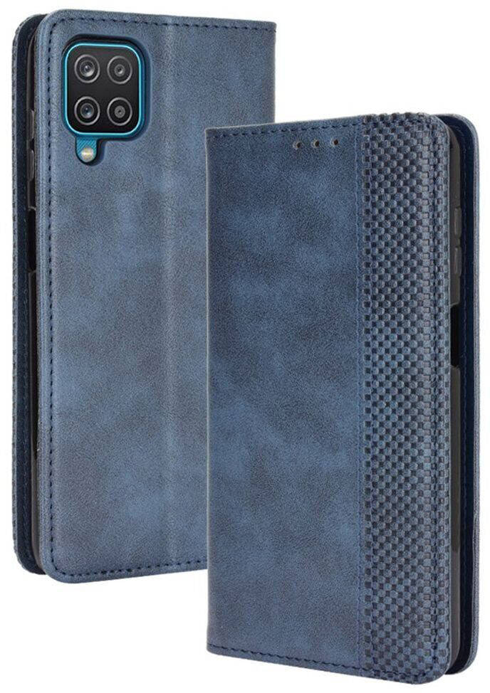 

Чехол книжка RetroLine Samsung Galaxy M32 M325 (Самсунг Галакси М32), Синий