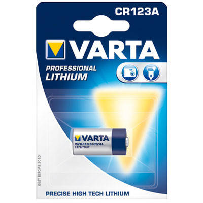 

Батарейка CR 123A Varta 3V Lithium, 1шт