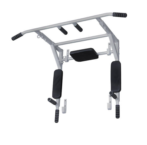 

Спортивный комплекс турник-брусья настенный WCG MC035 стальной для дома и спортзала с нагрузкой до 120 кг, Белый