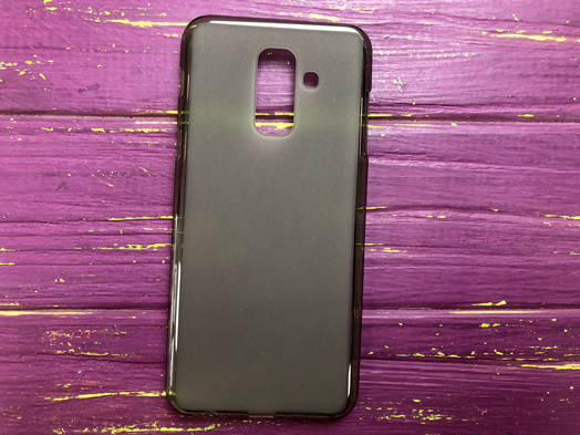 

Чехол Серый силикон Samsung A6 (18)